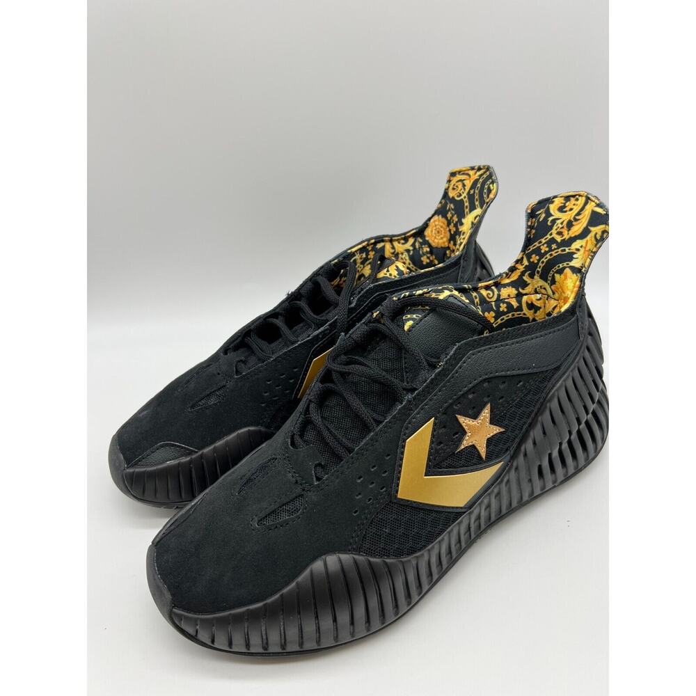 Converse All Star BB Prototype CX Mid Black Gold Baroque A02515C Shoes Men's 9 - Picture 8 of 12